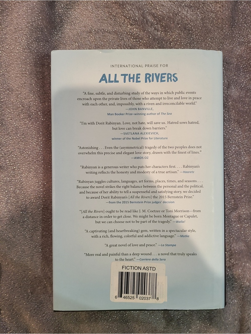 All the Rivers by Dorit Rabinyan Book - Picture 4 of 4
